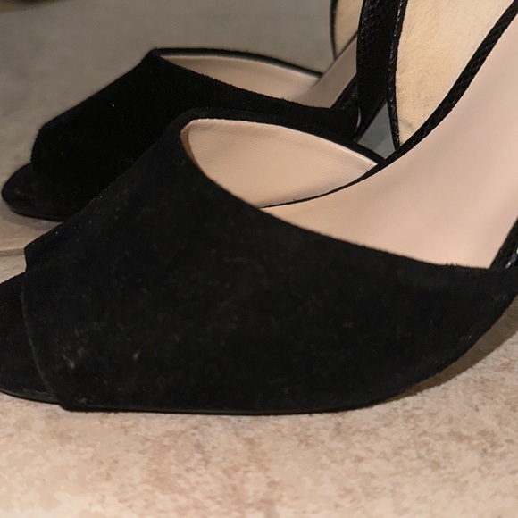 Nine West Black Heels 7.5 - Picture 4 of 9